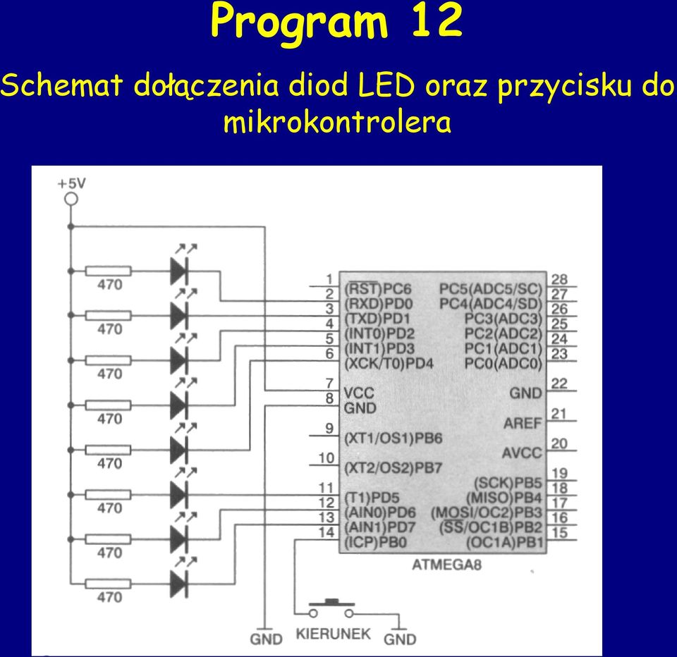 dołączenia diod