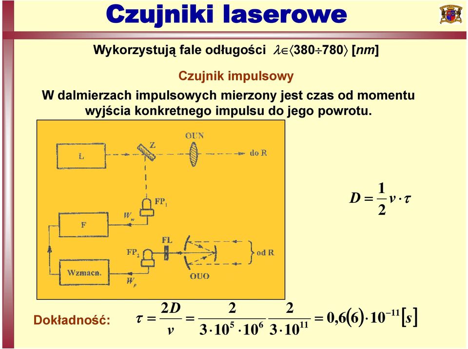 wyjścia konkretnego impulsu do jego powrotu.