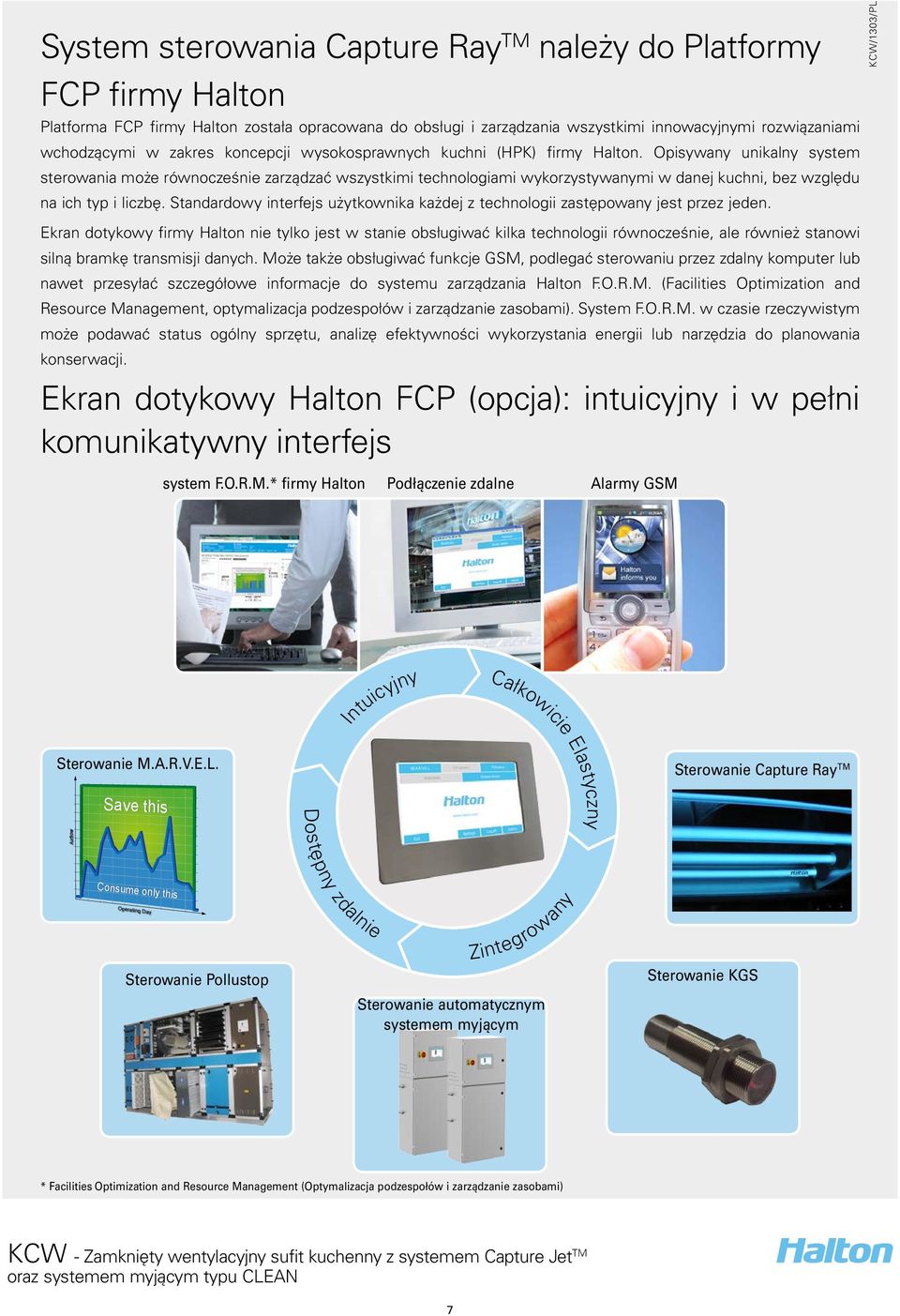 Opisywany unikalny system sterowania może równocześnie zarządzać wszystkimi technologiami wykorzystywanymi w danej kuchni, bez względu na ich typ i liczbę.