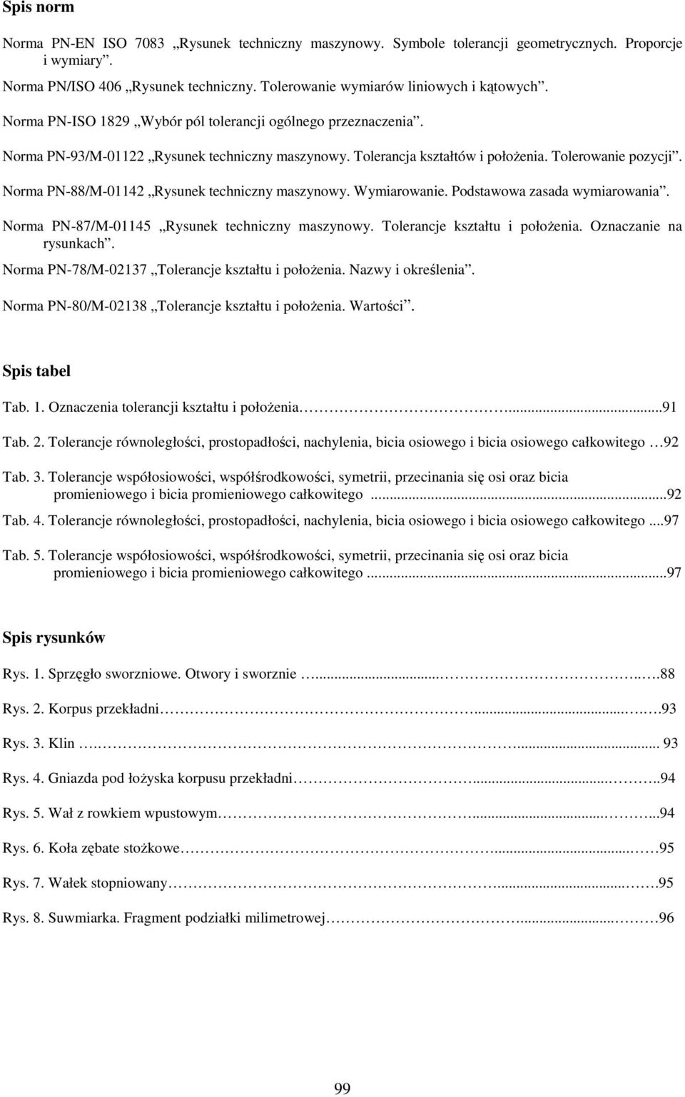 Rozdział Iv Tolerancje Połoŝenia 1 Informacje Podstawowe