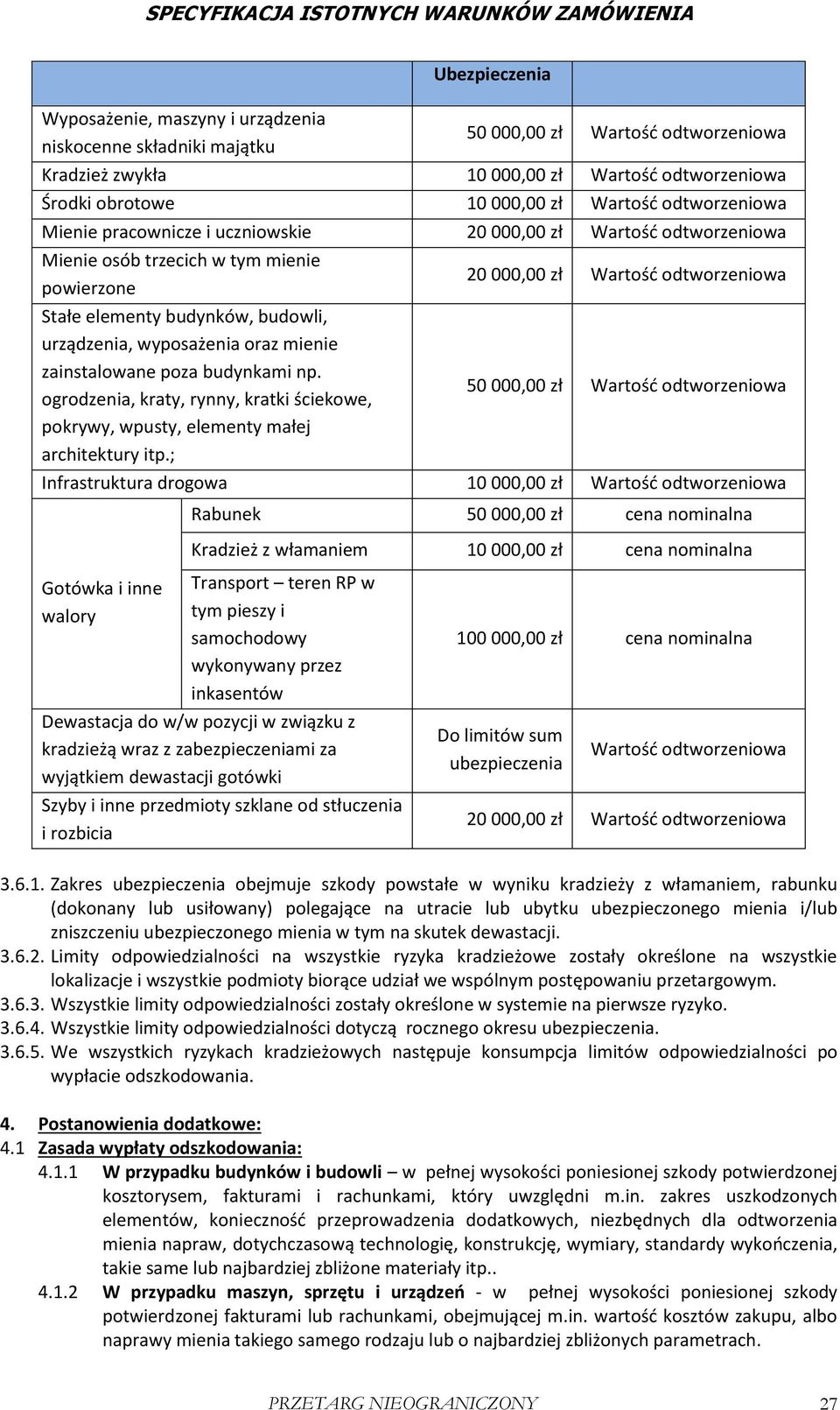 zainstalowane poza budynkami np. ogrodzenia, kraty, rynny, kratki ściekowe, pokrywy, wpusty, elementy małej architektury itp.