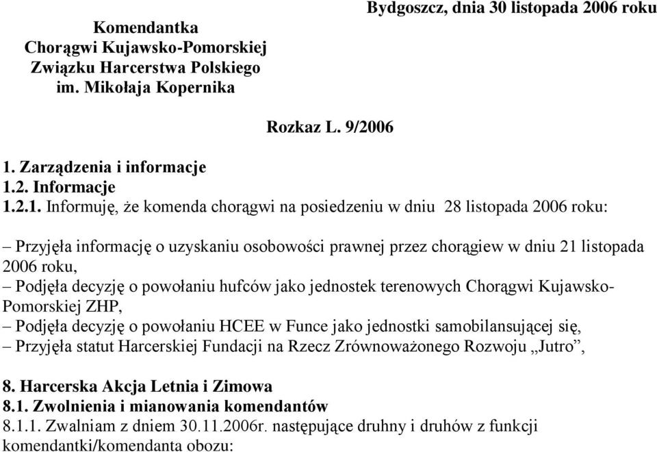 2. Informacje 1.