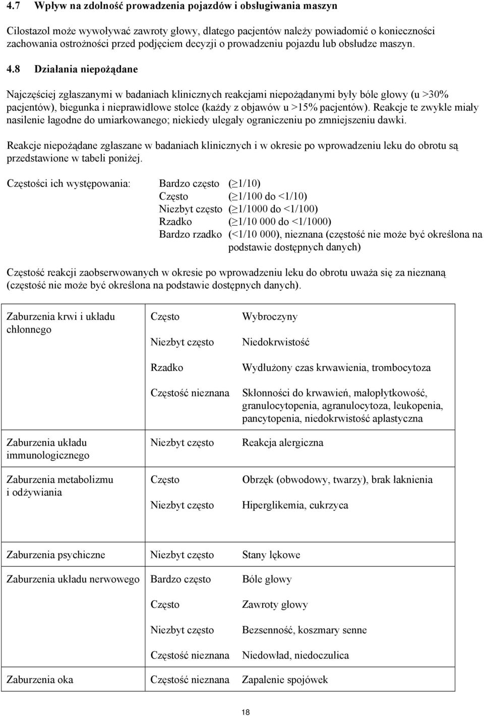 8 Działania niepożądane Najczęściej zgłaszanymi w badaniach klinicznych reakcjami niepożądanymi były bóle głowy (u >30% pacjentów), biegunka i nieprawidłowe stolce (każdy z objawów u >15% pacjentów).