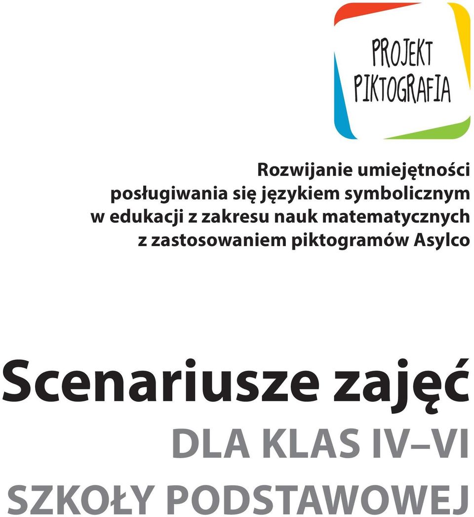 matematycznych z zastosowaniem piktogramów