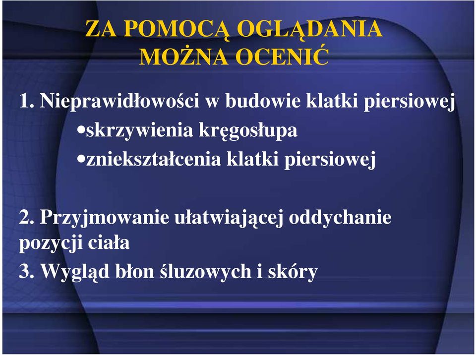 skrzywienia kręgosłupa zniekształcenia klatki