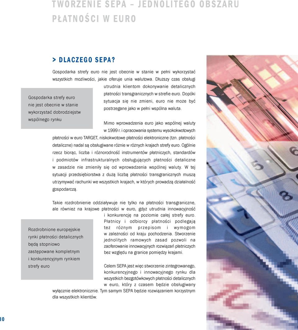 Dopóki Gospodarka strefy euro sytuacja się nie zmieni, euro nie może być nie jest obecnie w stanie postrzegane jako w pełni wspólna waluta.