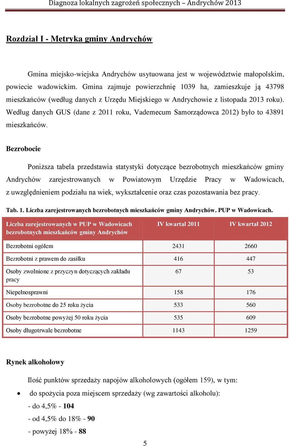 Według danych GUS (dane z 2011 roku, Vademecum Samorządowca 2012) było to 43891 mieszkańców.