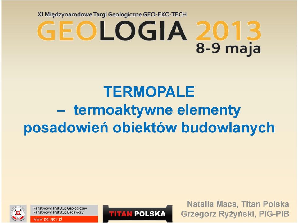budowlanych Natalia Maca,