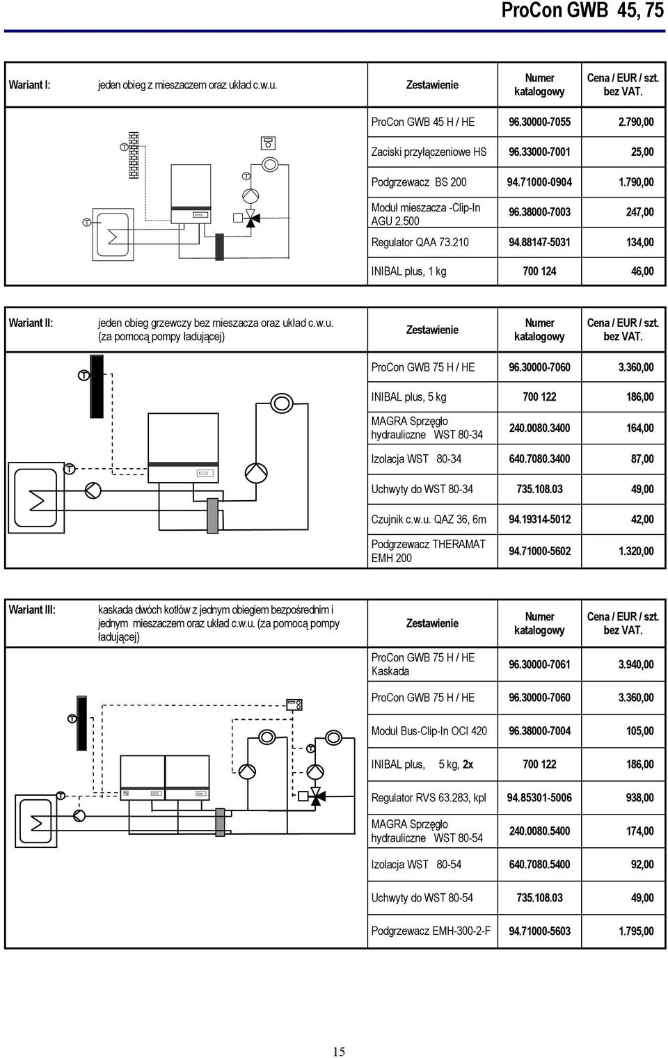 30000-7060 3.360,00 INIBAL plus, 5 kg 700 122 186,00 MAGRA Sprzęgło hydrauliczne WST 80-34 240.0080.3400 164,00 Izolacja WST 80-34 640.7080.3400 87,00 Uchwyty do WST 80-34 735.108.03 49,00 Czujnik c.