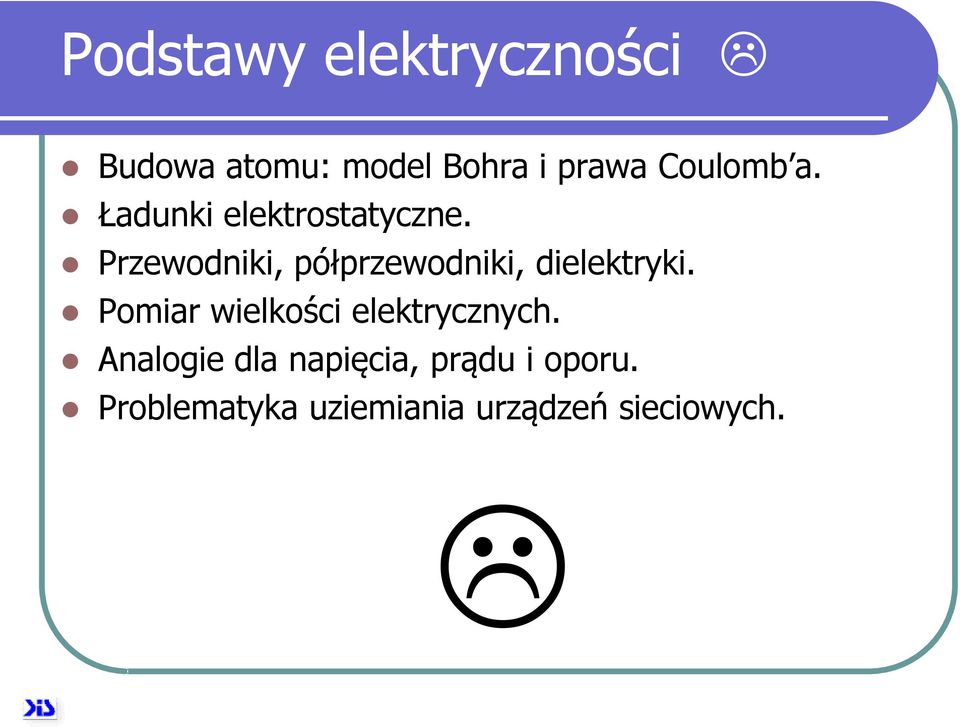 Przewodniki, półprzewodniki, dielektryki.