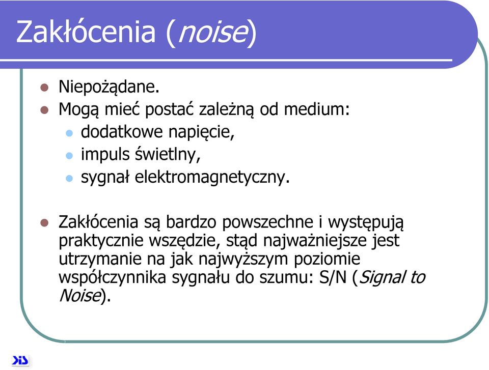 sygnał elektromagnetyczny.