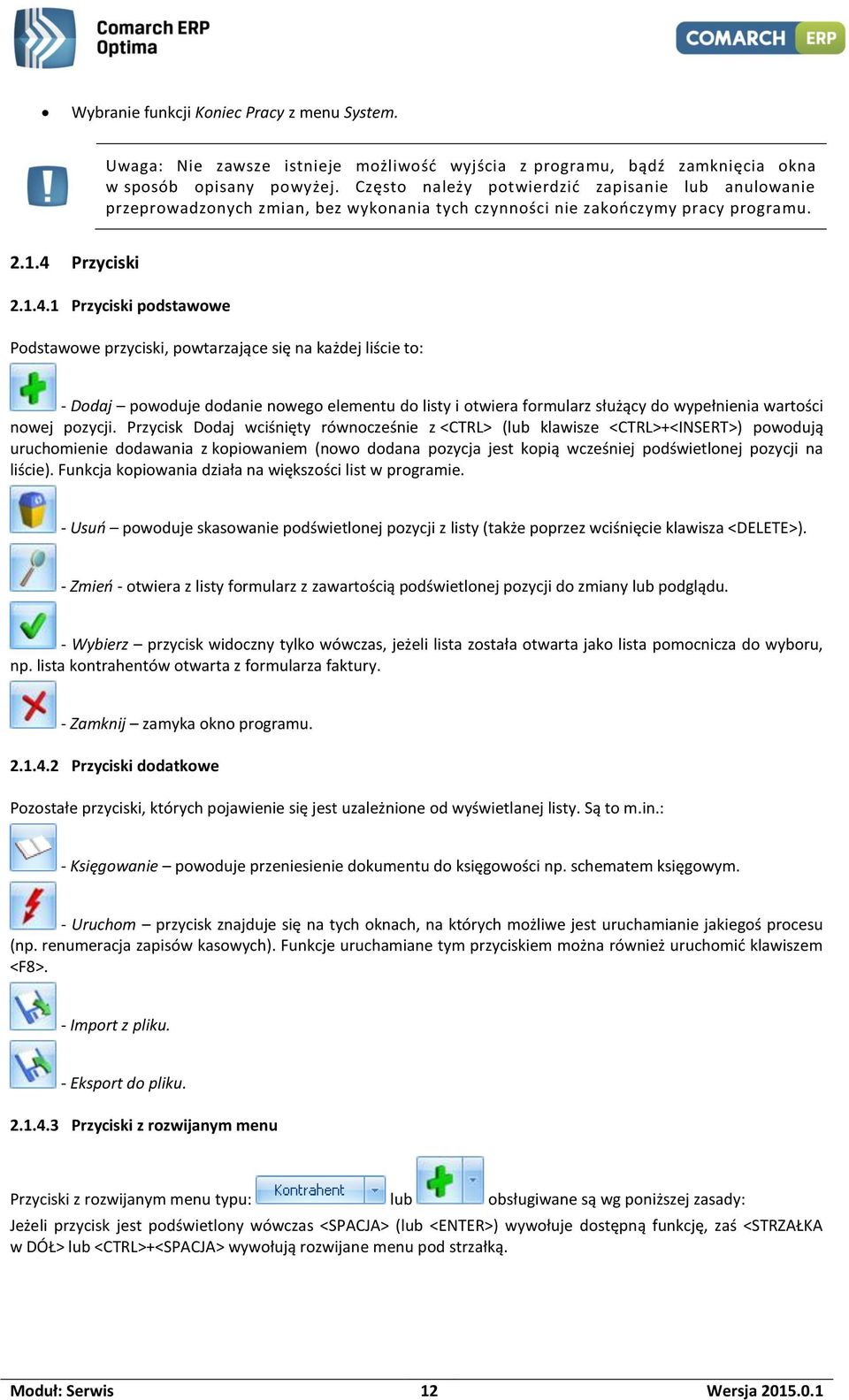 Przyciski 2.1.4.
