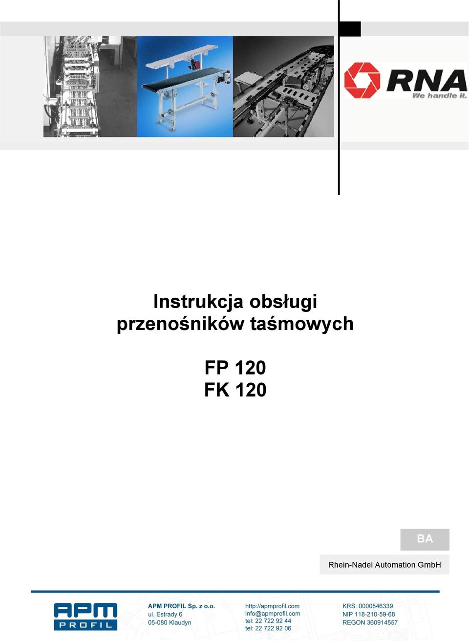 taśmowych FP 120 FK