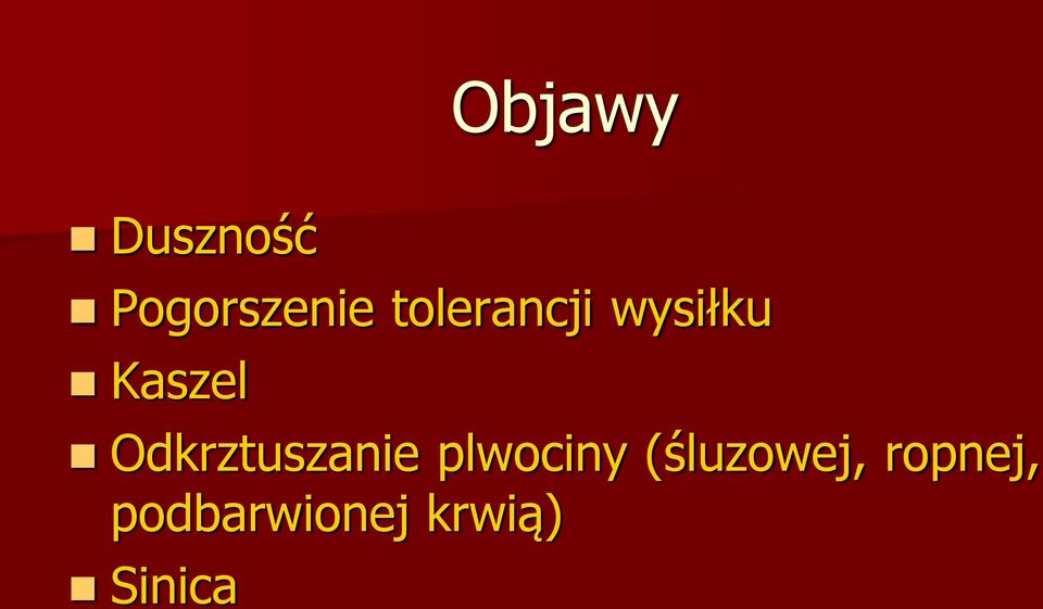 Odkrztuszanie plwociny