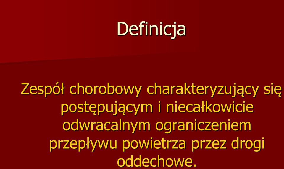 niecałkowicie odwracalnym