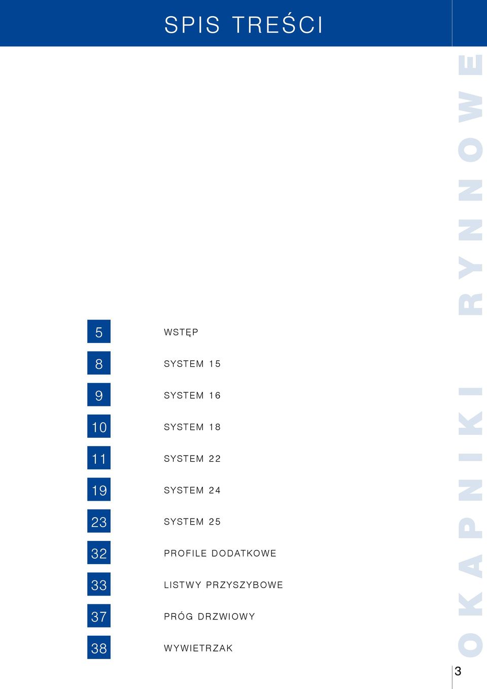 system 2 P ro f i l e do dat kow e list w y