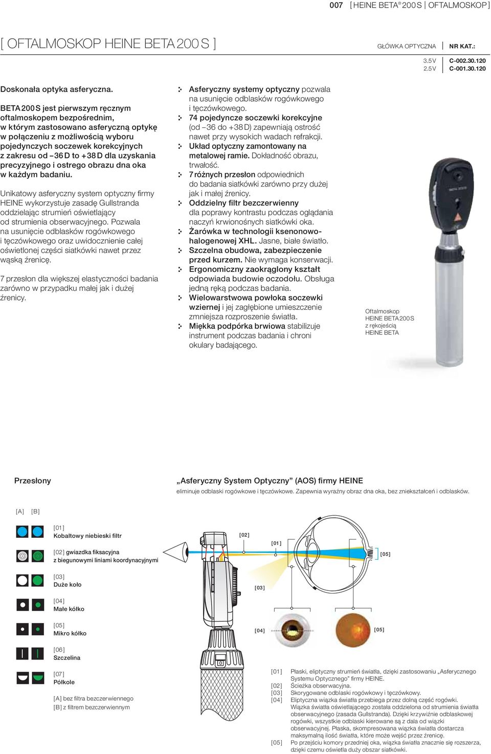 dla uzyskania precyzyjnego i ostrego obrazu dna oka w każdym badaniu.