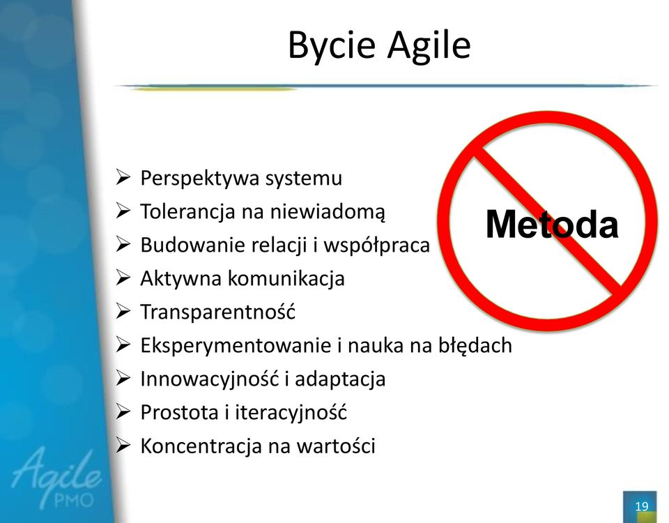 Transparentność Eksperymentowanie i nauka na błędach