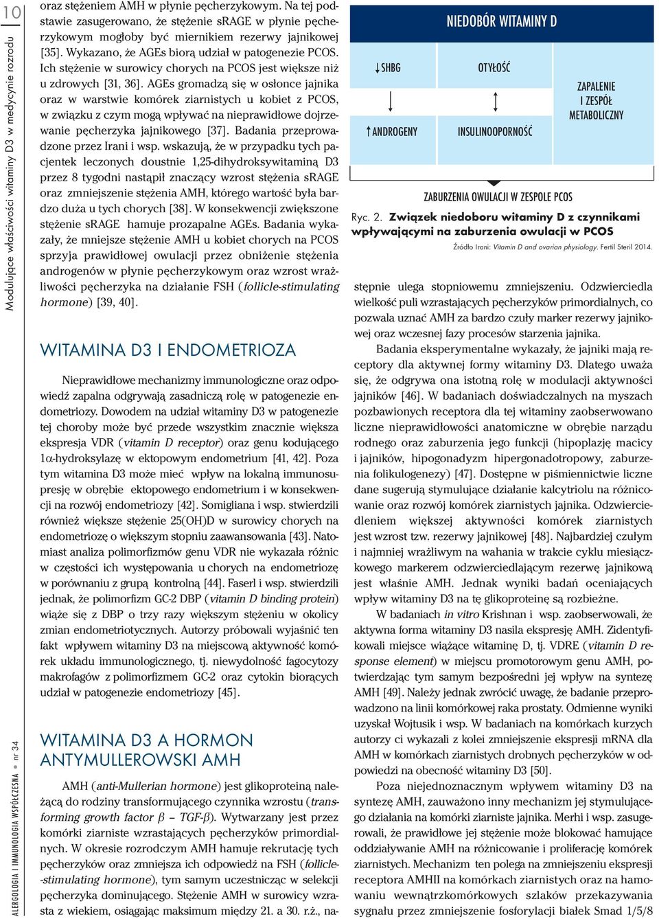 Ich stężenie w surowicy chorych na PCOS jest większe niż u zdrowych [31, 36].