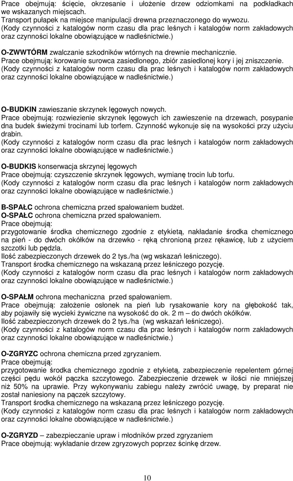 O-BUDKIN zawieszanie skrzynek lęgowych nowych. Prace obejmują: rozwiezienie skrzynek lęgowych ich zawieszenie na drzewach, posypanie dna budek świeżymi trocinami lub torfem.
