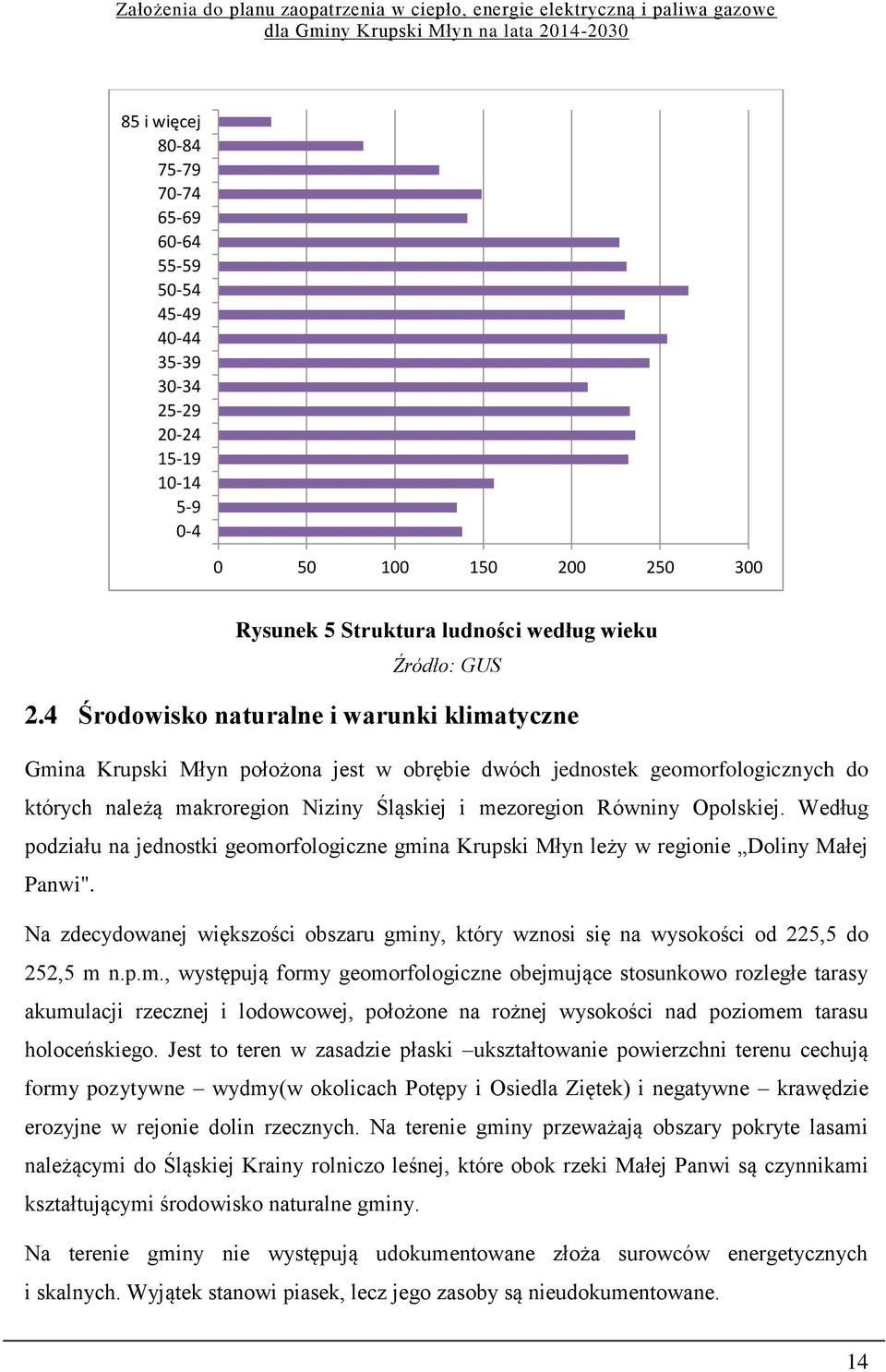 Według podziału na jednostki geomo