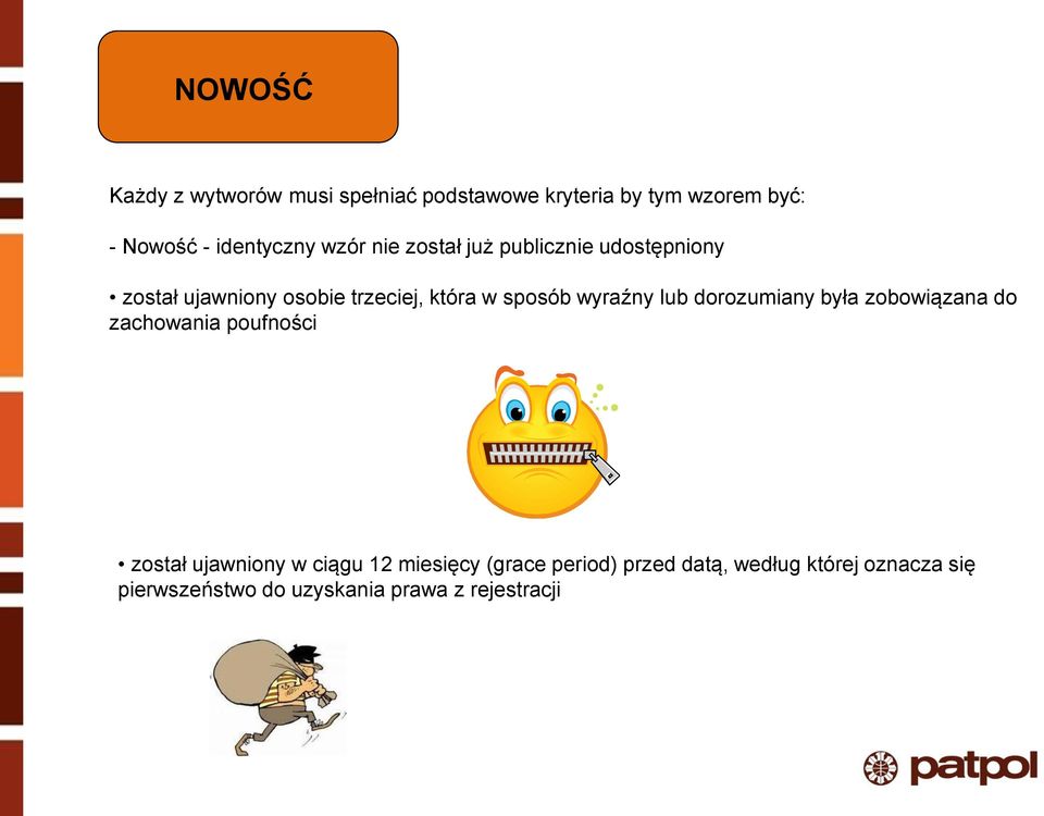 wyraźny lub dorozumiany była zobowiązana do zachowania poufności został ujawniony w ciągu 12