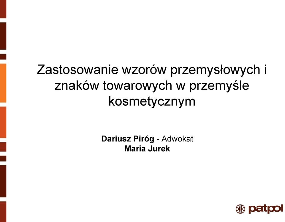 towarowych w przemyśle