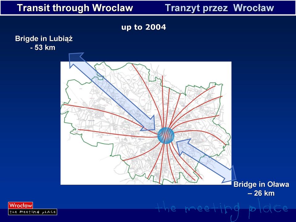 Brigde in Lubiąż - 53 km