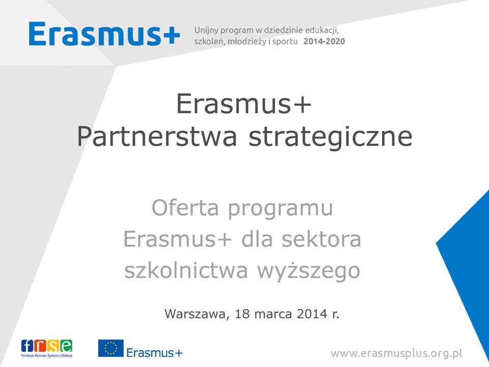 Erasmus+ dla sektora
