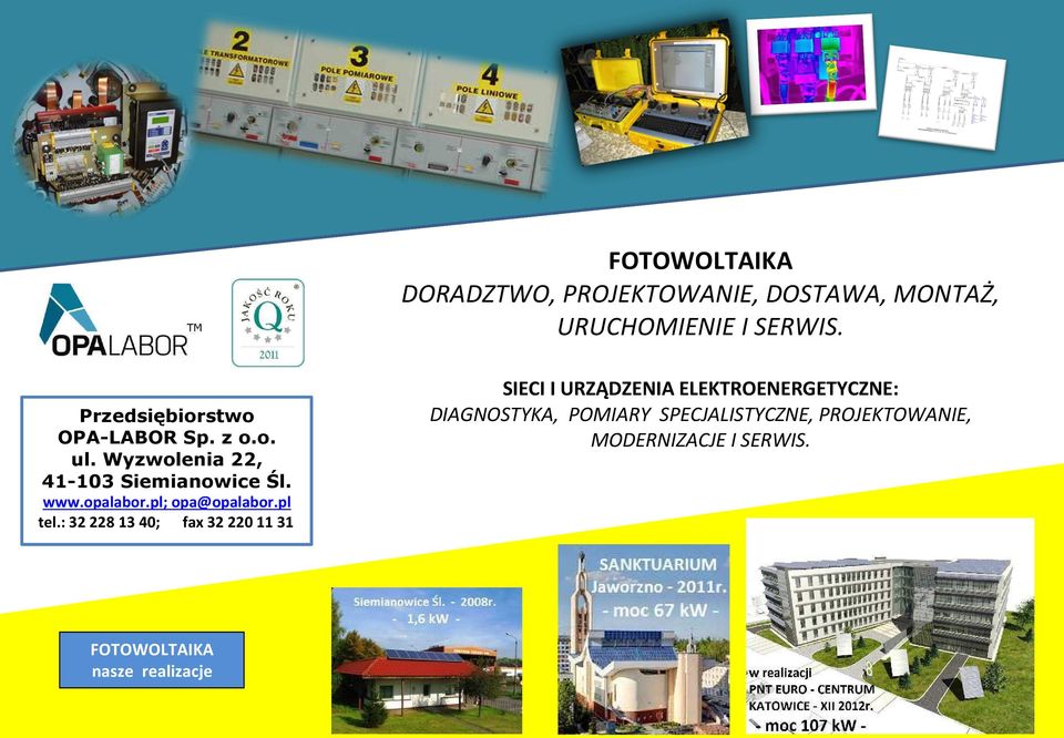 pl; opa@opalabor.pl tel.