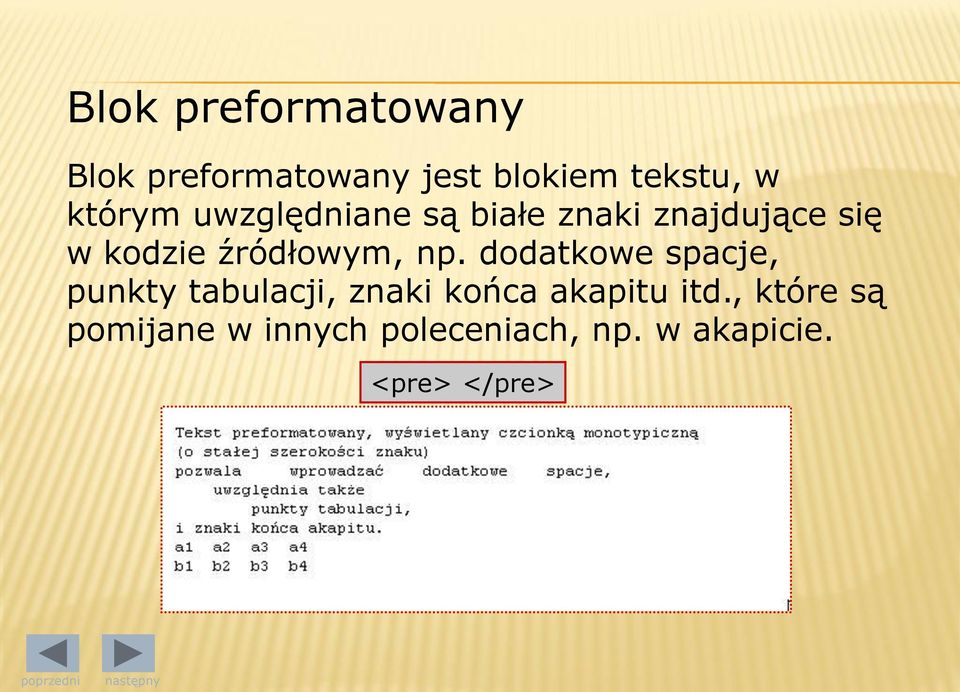 źródłowym, np.