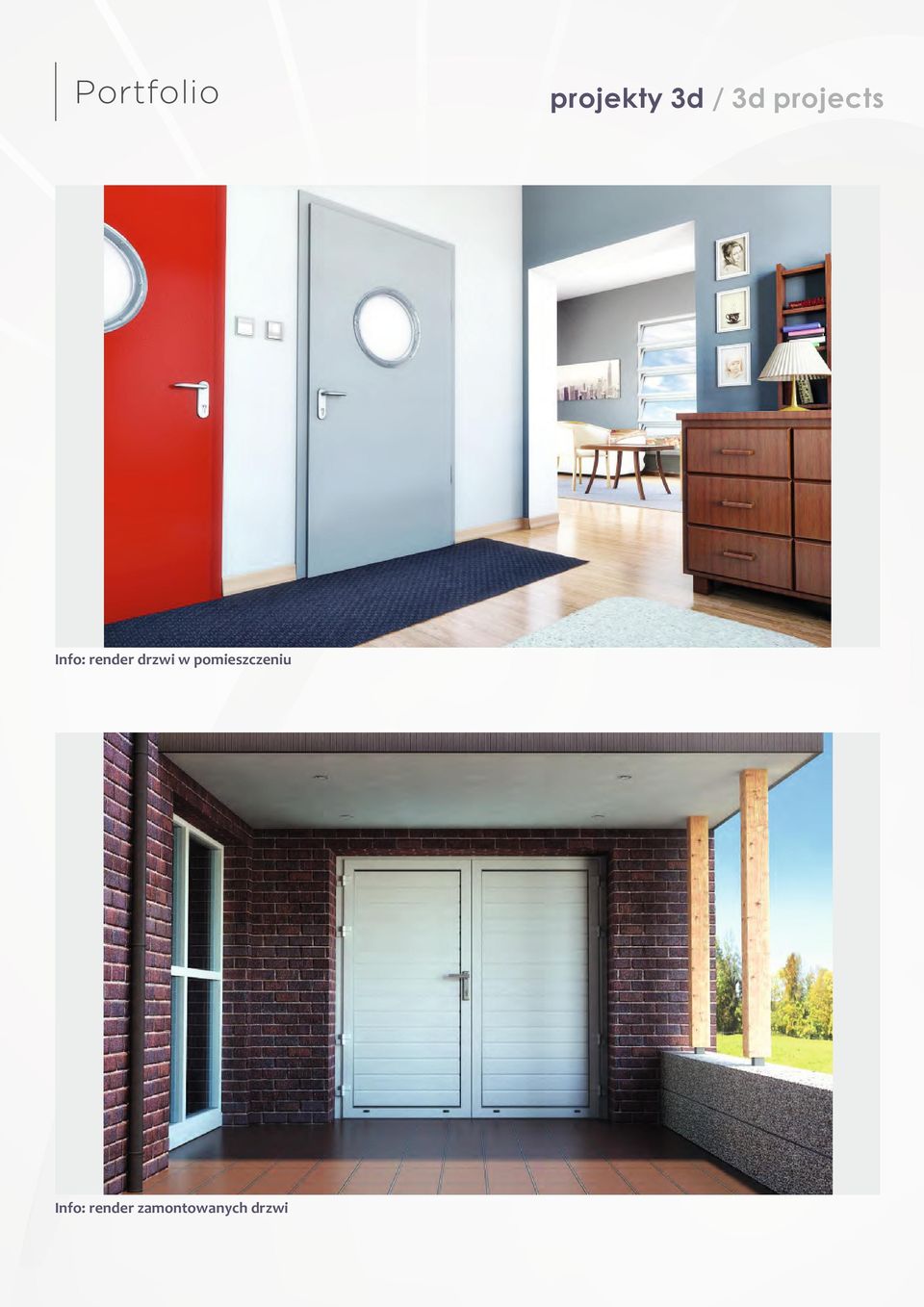 render zamontowanych