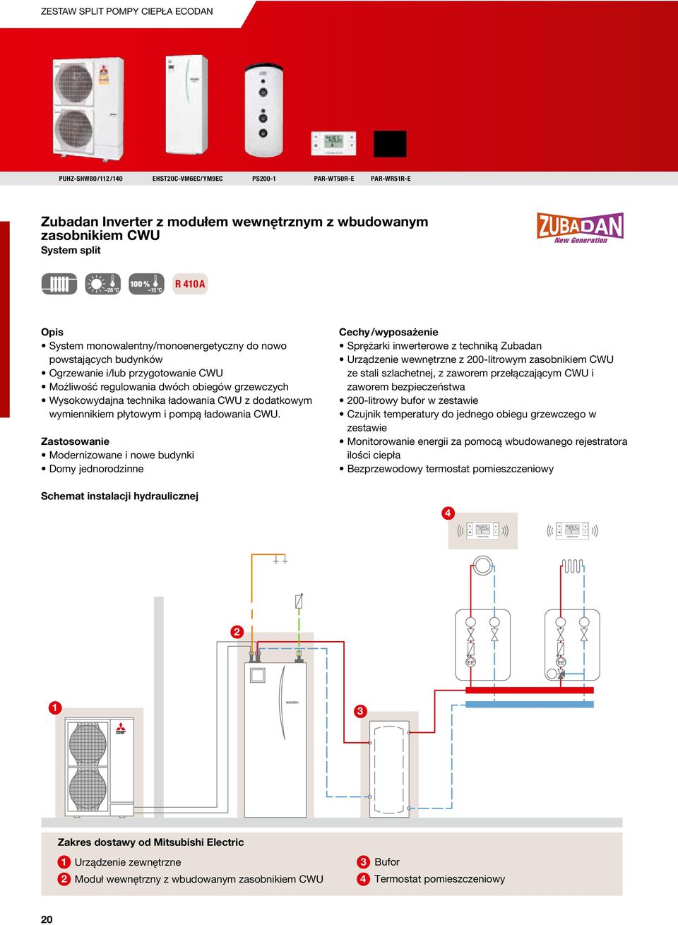 ładowania CWU z dodatkowym wymiennikiem płytowym i pompą ładowania CWU.
