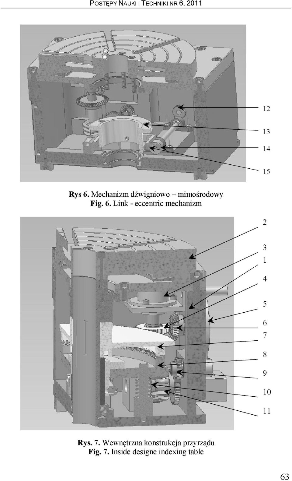 6. Link - eccentric mechanizm Rys. 7.