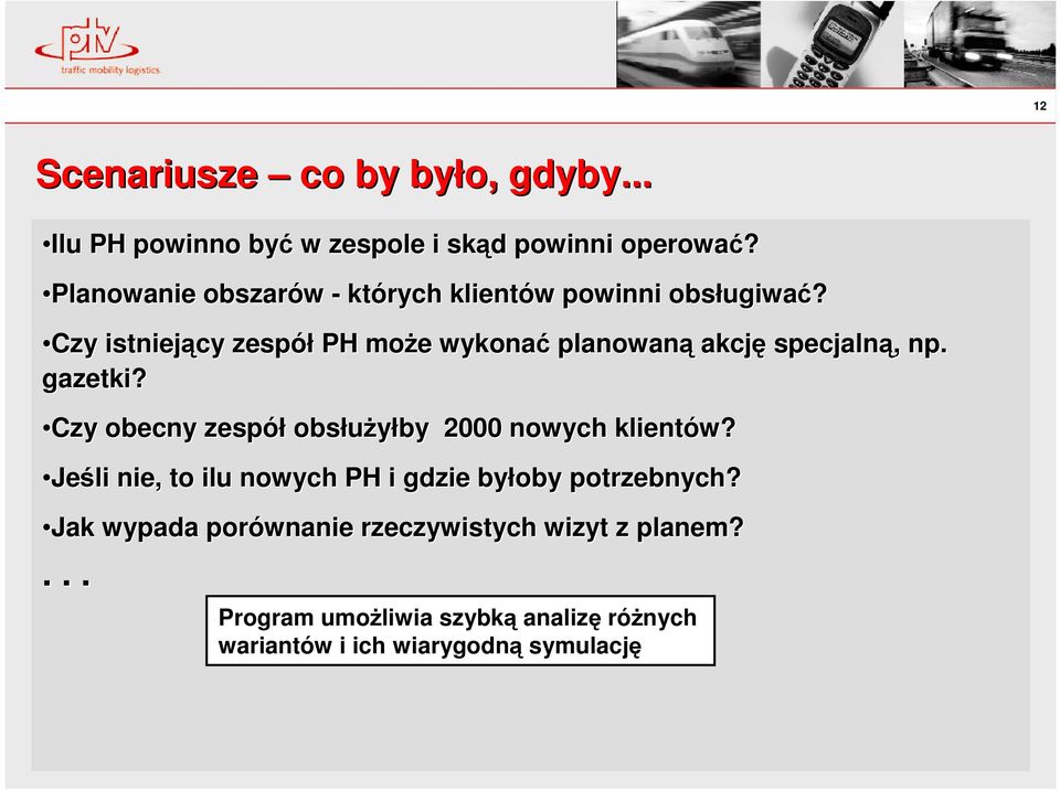 Czy istniejący zespół PH może e wykonać planowaną akcję specjalną,, np. gazetki?