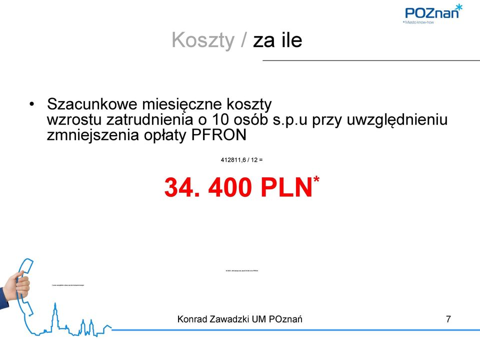 u przy uwzględnieniu zmniejszenia opłaty PFRON 412811,6 / 12 = 34.