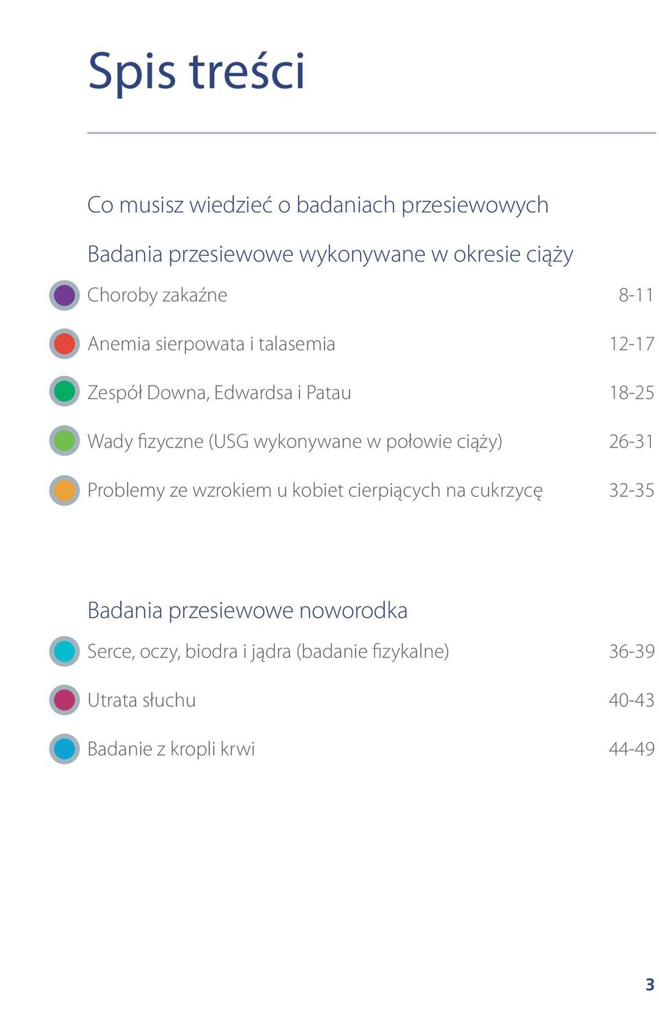 (USG wykonywane w połowie ciąży) 26-31 Problemy ze wzrokiem u kobiet cierpiących na cukrzycę 32-35 Badania