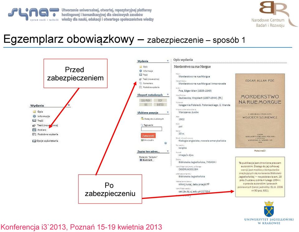 zabezpieczenie sposób