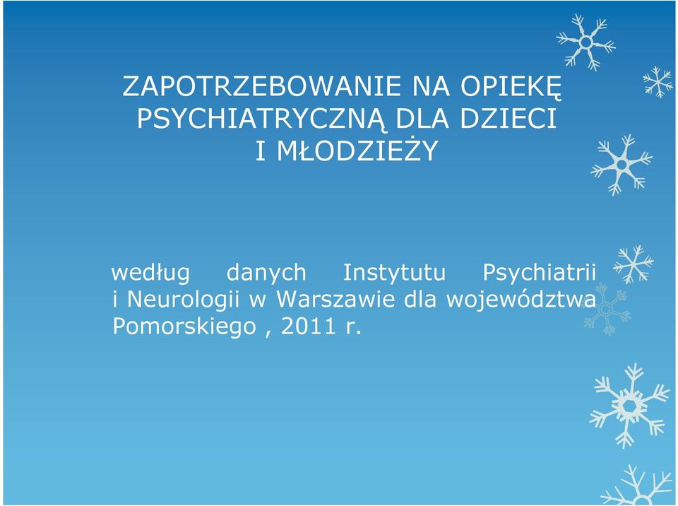 Instytutu Psychiatrii i Neurologii w