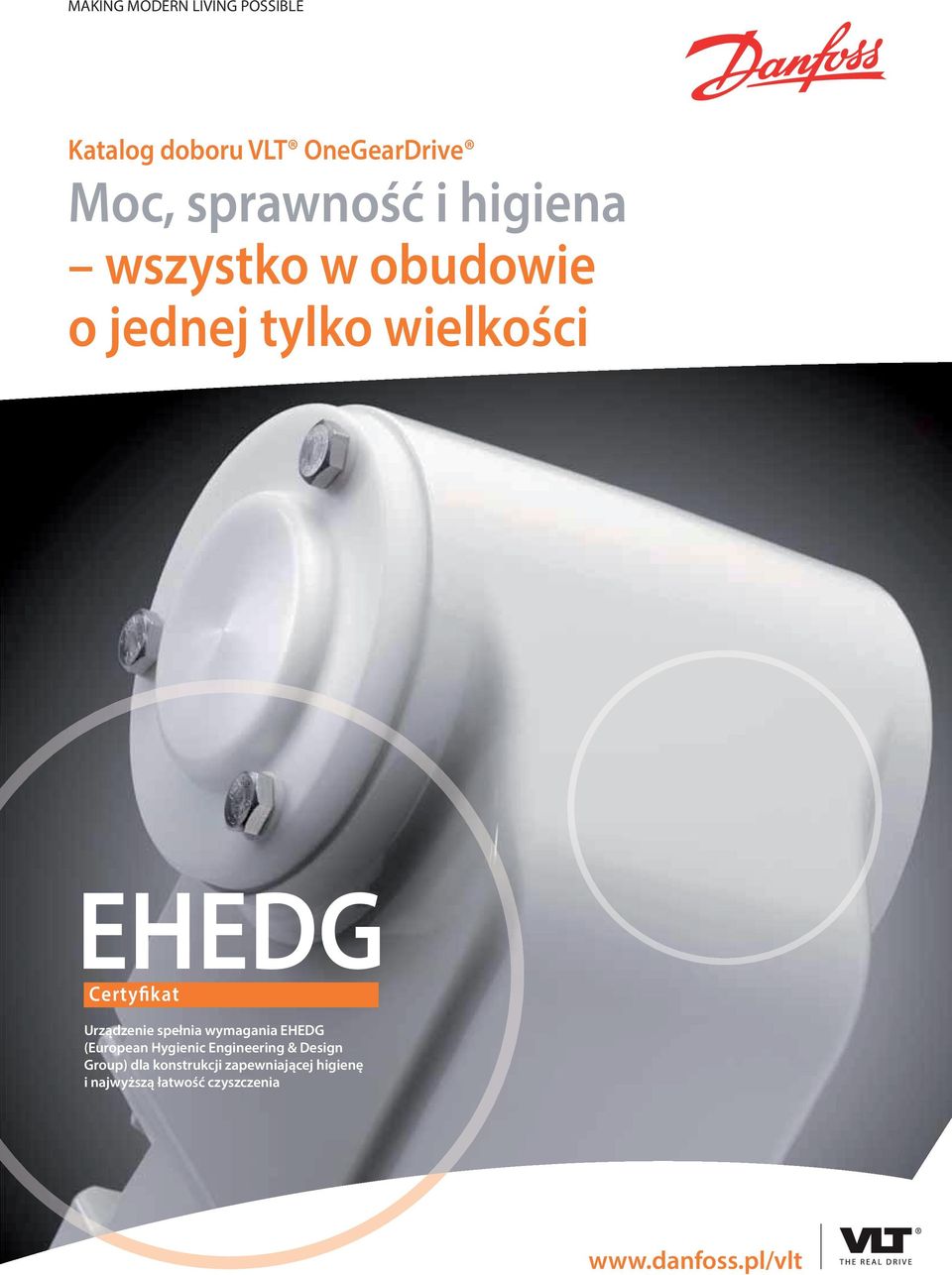 spełnia wymagania EHEDG (European Hygienic Engineering & Design Group) dla