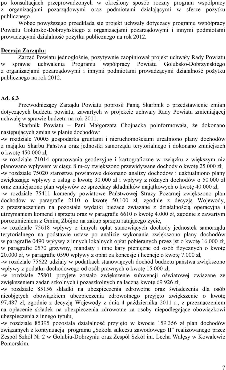 publicznego na rok 2012.