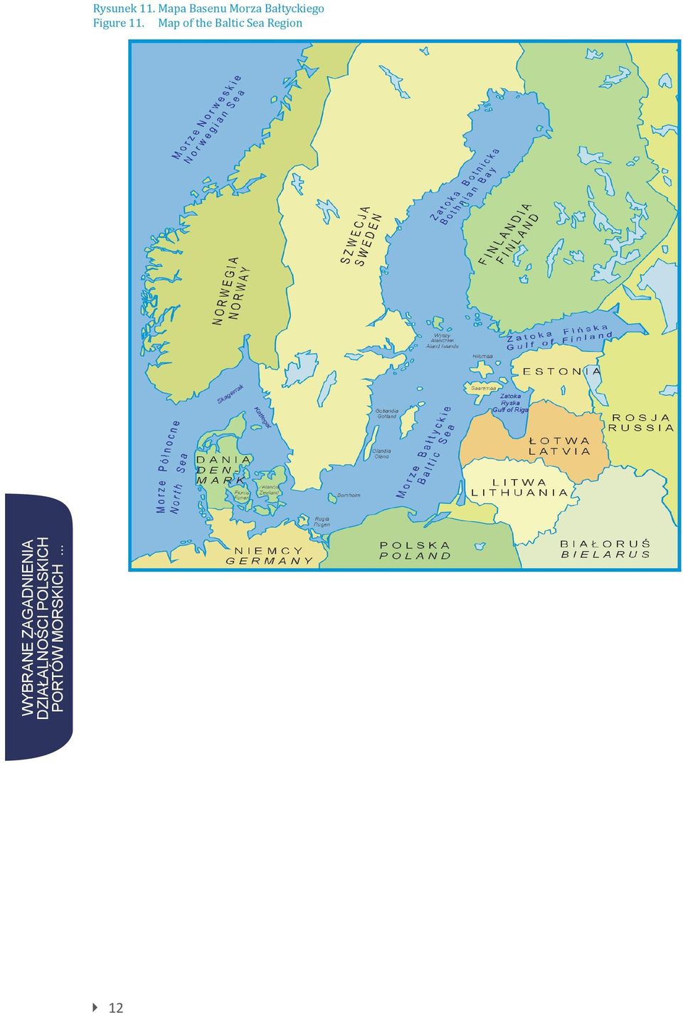 11. Map of the Baltic Sea Region