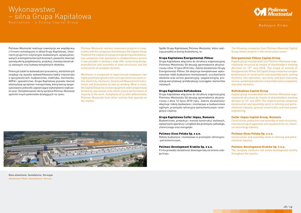 kompletnych obiektów.
