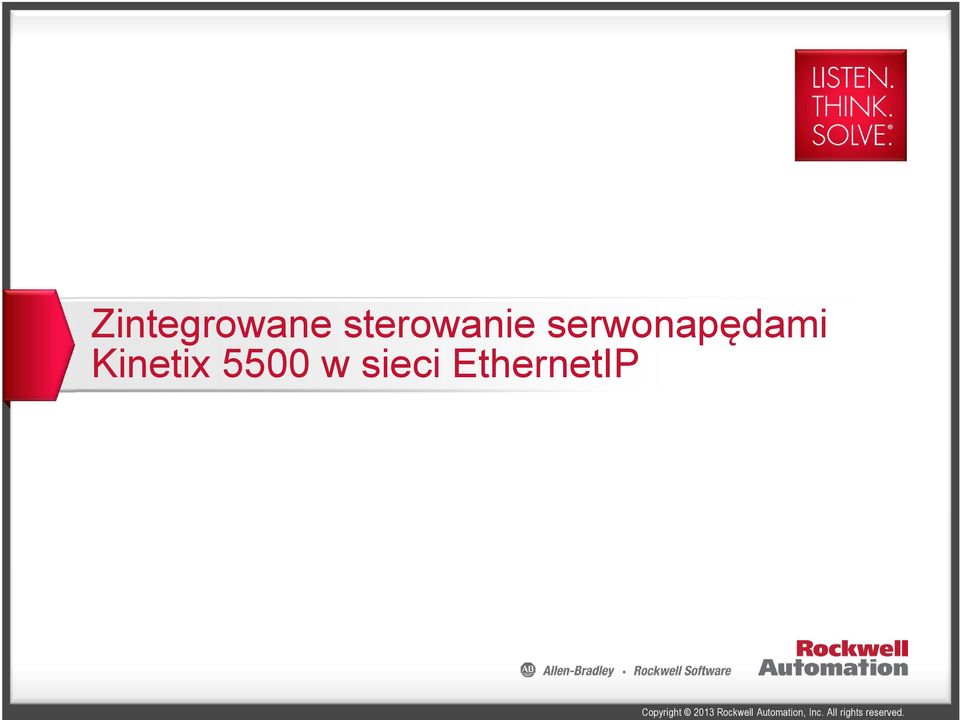 serwonapędami