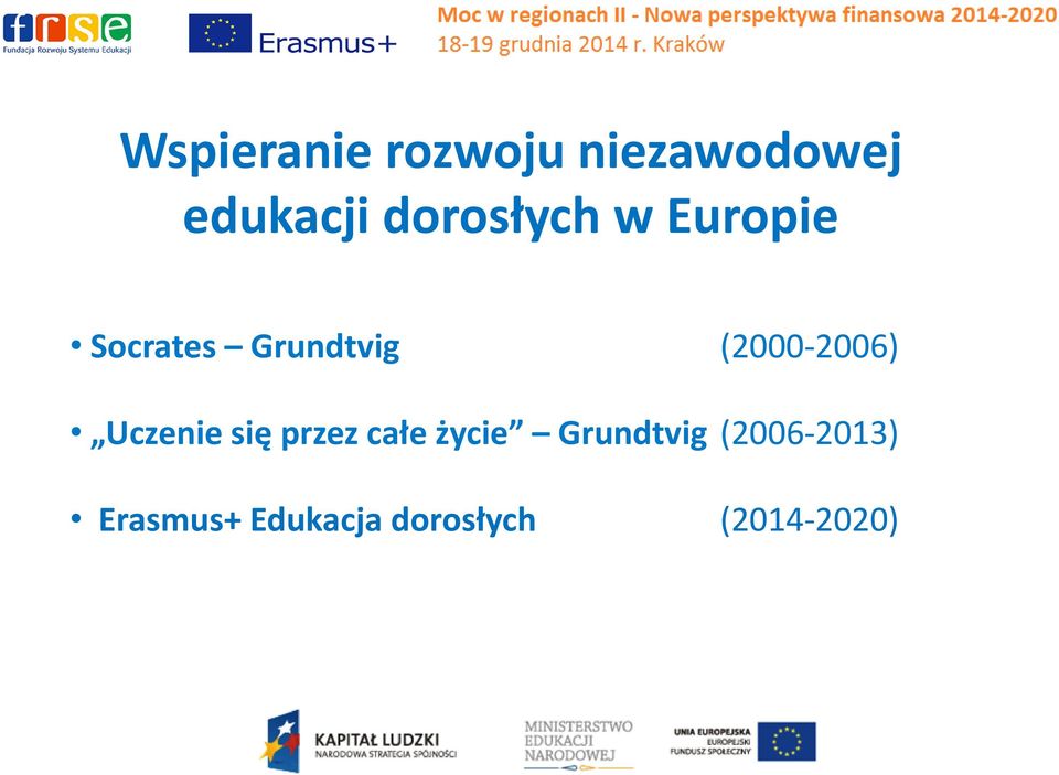 (2000-2006) Uczenie się przez całe życie