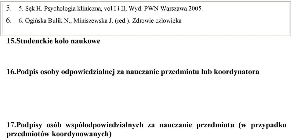 Studenckie koło naukowe 16.