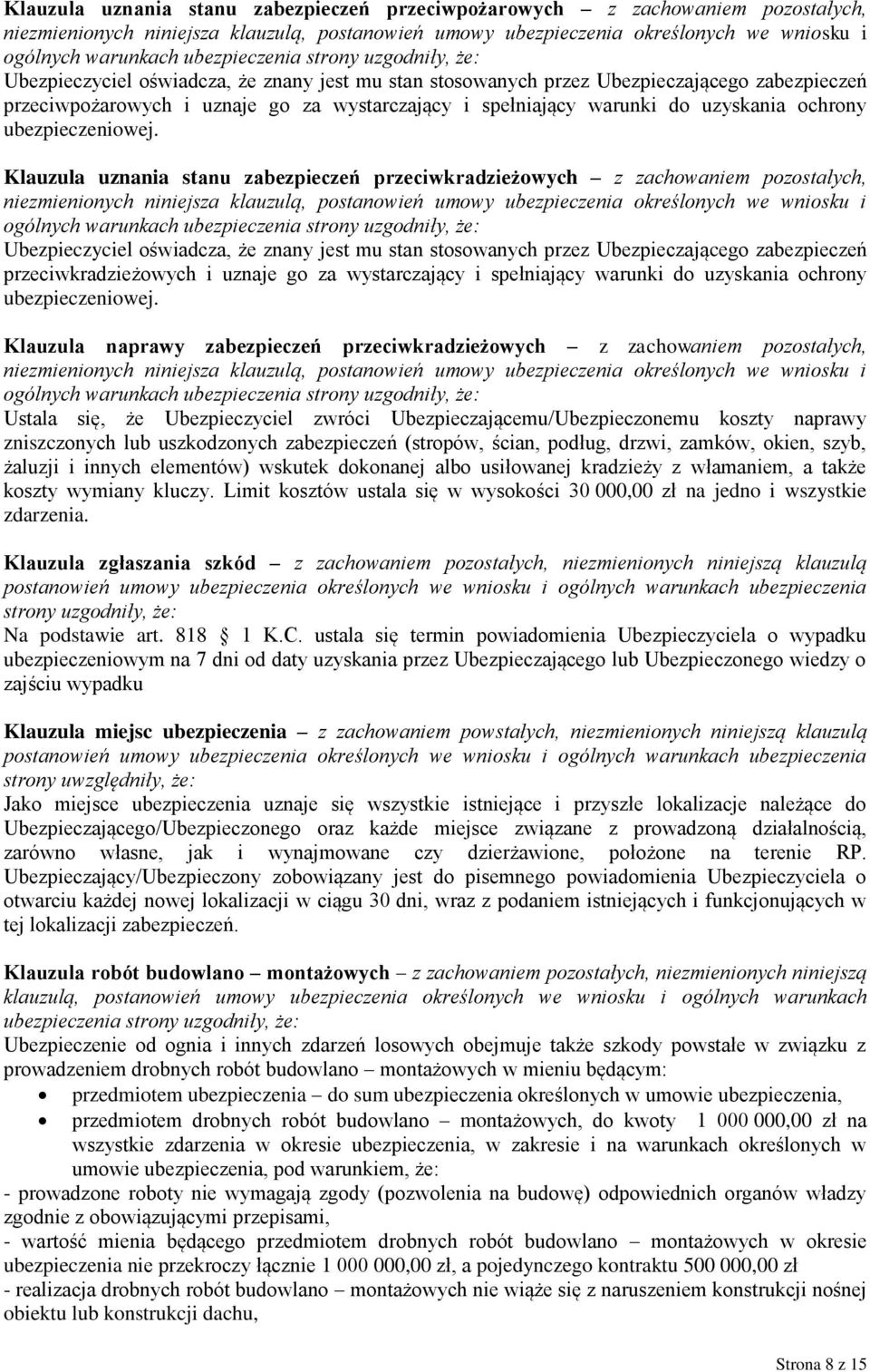 ubezpieczeniowej.
