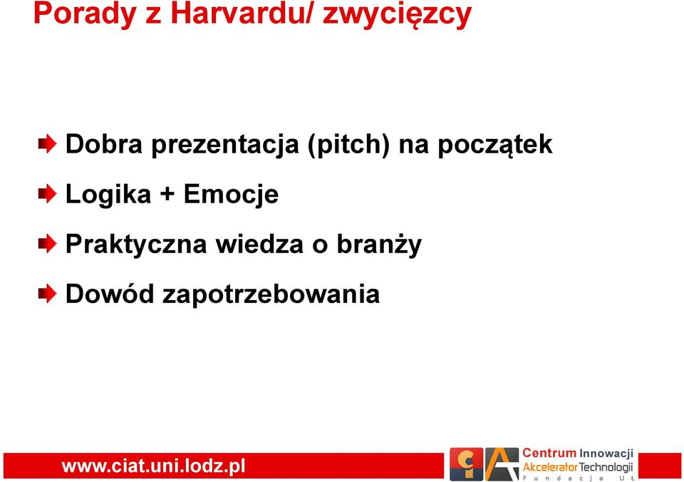 początek Logika + Emocje