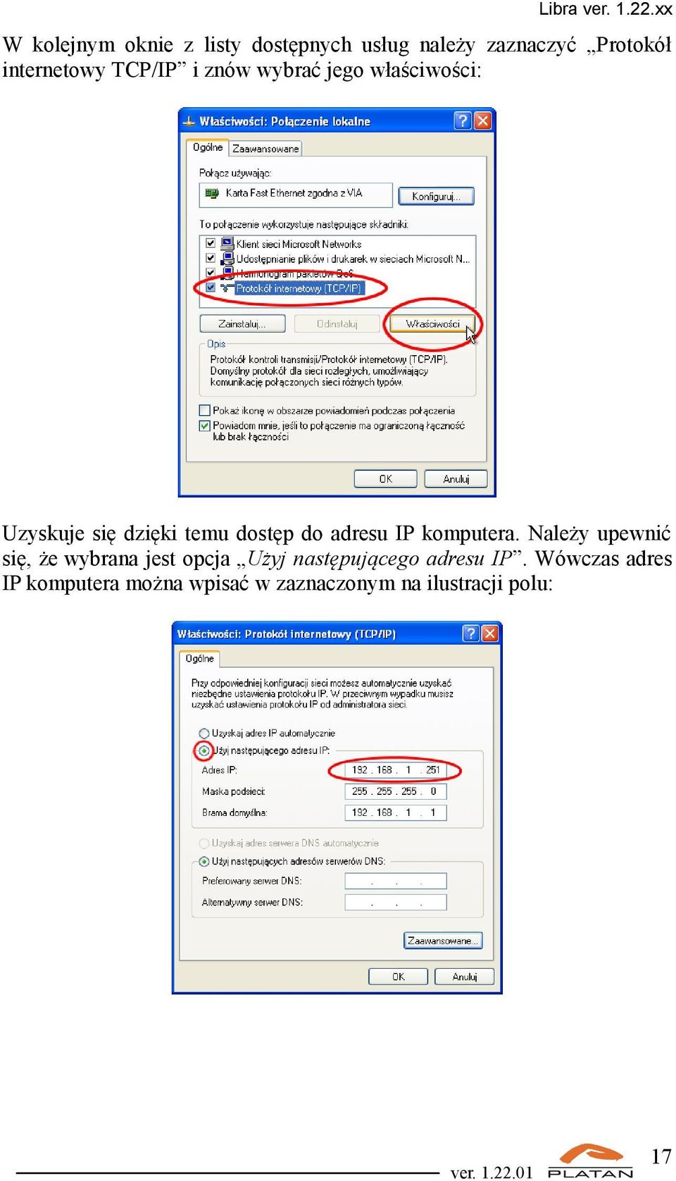 IP komputera.