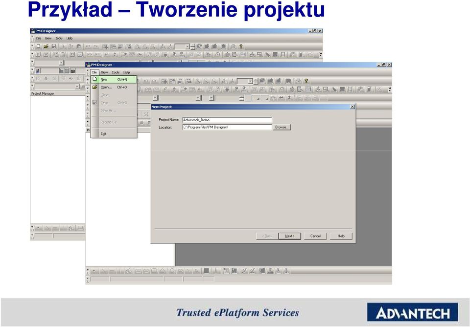 projektu